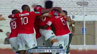 Torneo Apertura: Aurich venció 1-0 a San Martín en Lambayeque