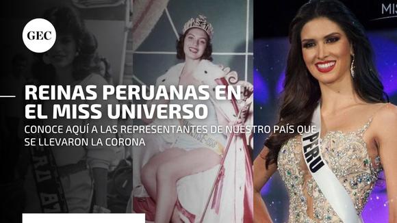 Peruvian beauty queens who entered the top 10 of Miss Universe