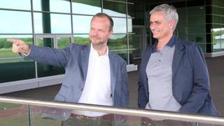 José Mourinho llegó feliz y emocionado al Manchester United