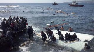 Dramáticas imágenes de nuevos naufragios en el Mediterráneo