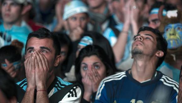 La tristeza argentina es más contagiosa que la alegría alemana