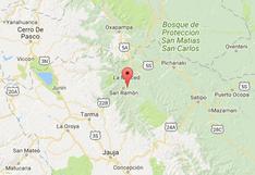 Perú: un sismo de 3,9 grados se registró en Junín causando susto