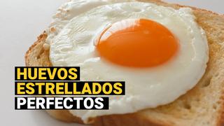 ¿Cómo hacer unos huevos estrellados perfectos y sin aceite?: conoce el truco de su preparación