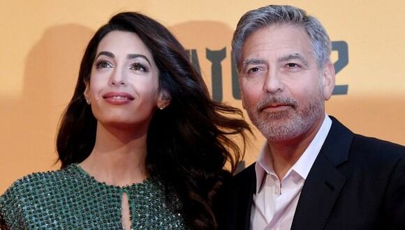 George Clooney y su esposa donan un millón de dólares para combatir el Coronavirus. (Foto: AFP)