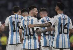 Goles de la selección Argentina vs. Curazao: mira aquí la goleada del campeón del mundo | VIDEO