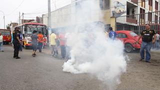Trujillo: Cuatro personas quedaron heridas durante protesta de transportistas