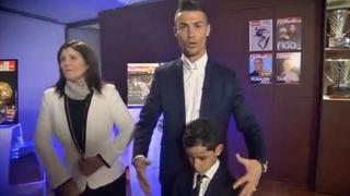 Cristiano Ronaldo repitió su grito al ganar Balón de Oro 2016
