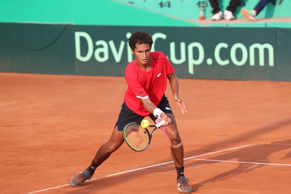 Perú y Suiza igualan 1-1 en playoffs del Grupo Mundial I de Copa Davis | Fotos: Rolly Reyna/Joel Alonzo/GEC