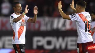 River Plate vs. Aldosivi: De La Cruz anotó el 1-0 tras genial asistencia de Matías Suárez | VIDEO