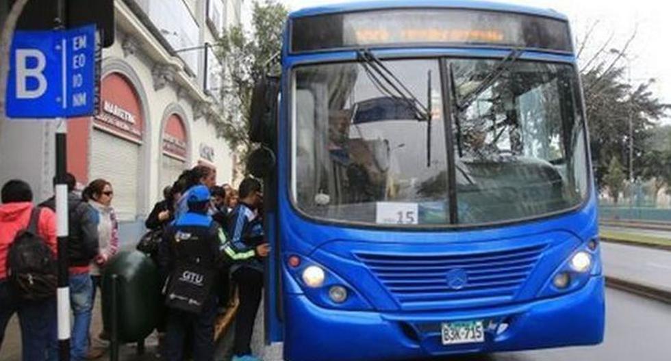 Corredor azul tiene nuevo horario de circulación (Foto: USI)