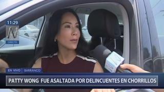 Patty Wong revela los momentos de terror que vivió al ser asaltada por delincuentes armados en Chorrillos | VIDEO