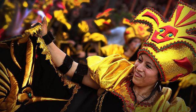 El Carnaval de Cajamarca del 2019 será del 2 al 6 de marzo, en un ambiente colorido y lleno de alegría. (Foto: Facebook Carnaval de Cajamarca / Luis F. Alegre A.)