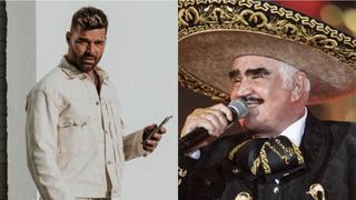 Ricky Martin se despide de Vicente Fernández con emotivo mensaje: “Fue un ángel toda la vida”