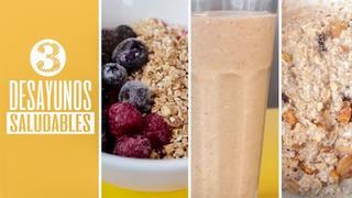 [VIDEO] Tres desayunos super potentes para corredores