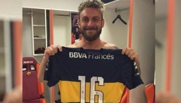 El italiano Daniele de Rossi tendría todo listo para jugar por Boca Juniors. (Foto: Instagram)