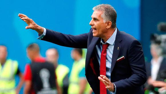 Carlos Queiroz, luego de quedar eliminado en la Copa de Asia, confirmó que dejará Irán. El portugués es tentado por la selección de Colombia (Foto: agencias)