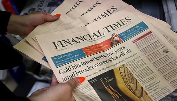 Anuncian negociaciones avanzadas para vender el Financial Times