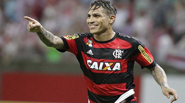 Paolo Guerrero, center forward for Flamengo from Brazil, valued at 4 million euros.