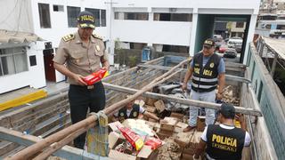 Pucusana: Policía incauta millonaria mercadería de contrabando | VIDEO