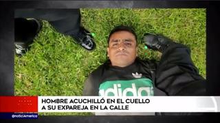 San Isidro: mujer fue acuchillada en el cuello por su expareja | VIDEO