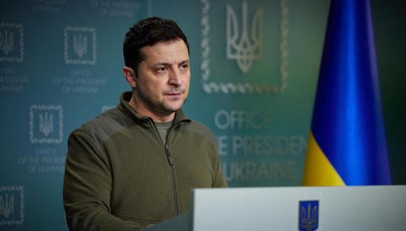 Zelensky denunció que mientras las negociaciones continuaban no cesaban las hostilidades en Ucrania. (Foto: Presidencia de Ucrania vía AFP)