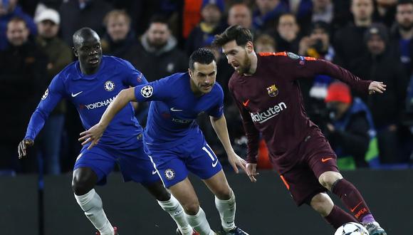 Barcelona vs. Chelsea: se enfrentarán por la vuelta de octavos de final de la Champions League. (Foto: AFP)