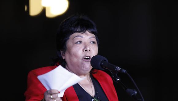 La presidenta de Somos Perú, Patricia Li, envuelta en denuncia sobre uso del financiamiento público directo. (Foto: Cesar Bueno / @photo.gec)
