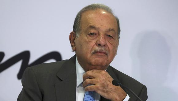 El millonario Carlos Slim. AP