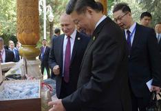 Putin le regala a Xi una gran caja de helados rusos por su cumpleaños | FOTOS