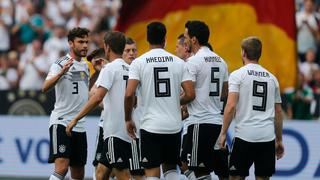Alemania derrotó 2-1 a Arabia Saudita en amistoso previo al Mundial Rusia 2018