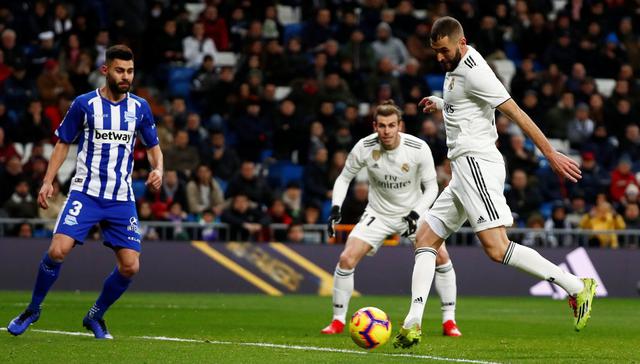 Real Madrid vs. Alavés EN VIVO vía DirecTV Sports: Benzema marcó el 1-0 en el Bernabéu por la Liga | VIDEO. (Foto: AFP)