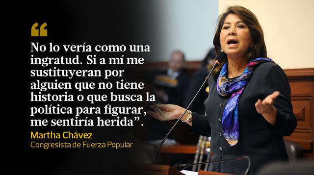 Frases de Martha Chávez sobre Keiko Fujimori y Fuerza Popular - 5