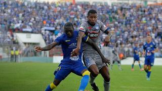 Emelec igualó 0-0 ante el líder Delfín en la Serie A de Ecuador