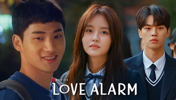 "Love Alarm" es protagonizada por los actores surcoreanos Kim So Hyun, Song Kang y Jung Ga Ram (Foto: Netflix)