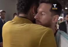 Copa América 2019: Messi y Neymar protagonizaron afectuoso abrazo tras el Brasil vs. Argentina | VIDEO