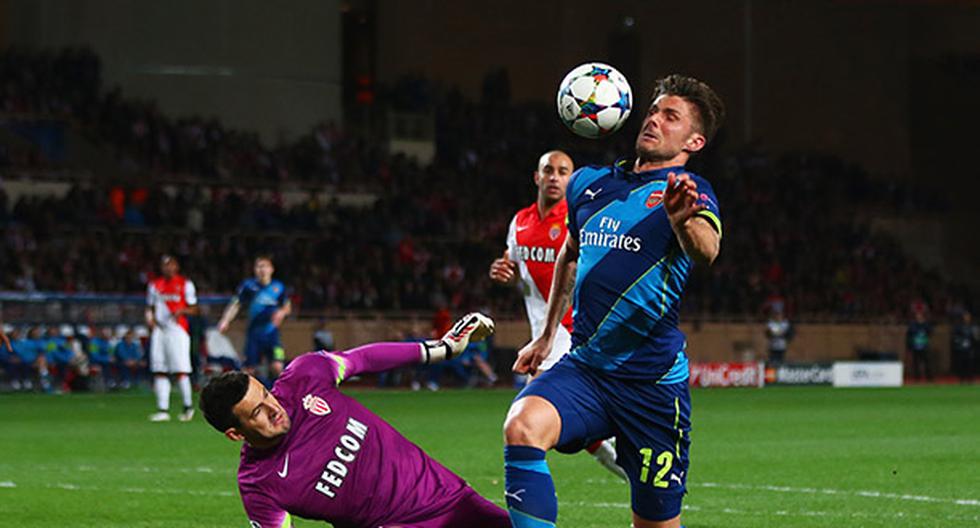 Arsenal quedó fuera de la Liga de Campeones pese a ganarle al Mónaco. (Foto: Getty Images)