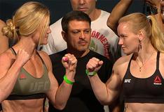 UFC: Holly Holm vs Valentina Shevchenko, imágenes del pesaje oficial