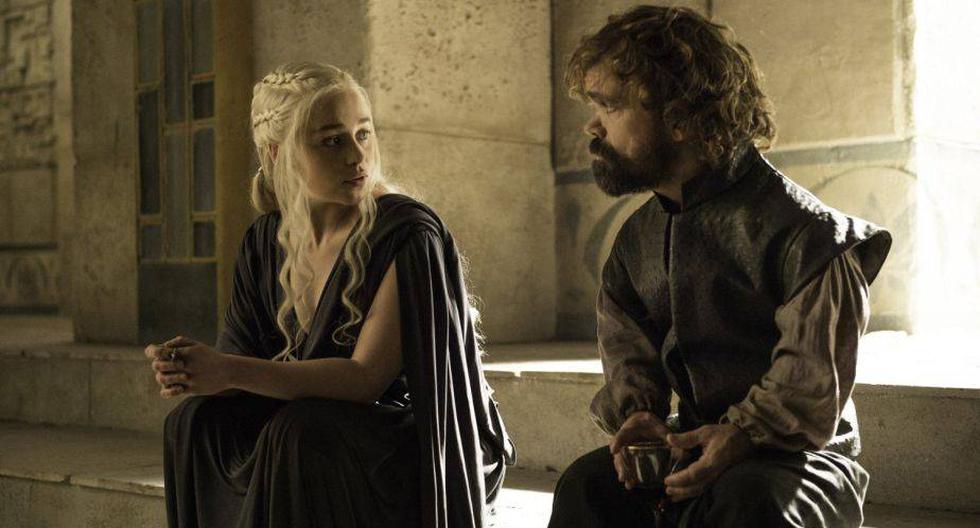 Emilia Clarke es Daenerys y Peter Dinklage es Tyrion en 'Game of Thrones' (Foto: HBO)