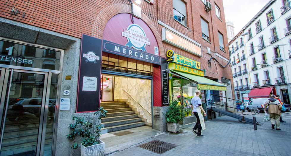El mercado Los Mostenses es el segundo más grande de Madrid y tiene gran presencia de la gastronomía peruana. (Foto: Ayuntamiento de Madrid)