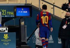 La última expulsión de Lionel Messi con Barcelona fue hace 15 años