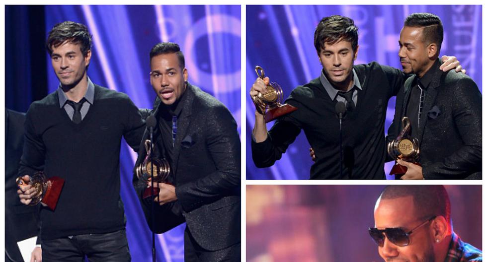 Romeo Santos y Enrique Iglesias lideran la lista de nominados de los Billboard latinos. (Foto: Getty Images)