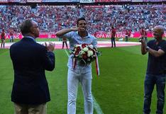 Claudio Pizarro: este es su mensaje tras homenaje del Bayern Múnich | FOTOS