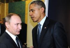Barack Obama pide a Vladimir Putin reducir la tensión con Turquía