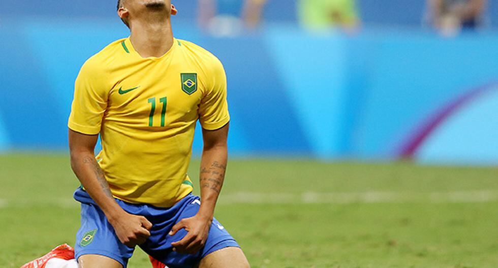 Brasil volvió a decepcionar ante su gente en Río 2016. Ni con Neymar en la cancha, el anfitrión de los Juegos Olímpicos pudo ganarle a Irak (0-0). (Foto: Getty Images)