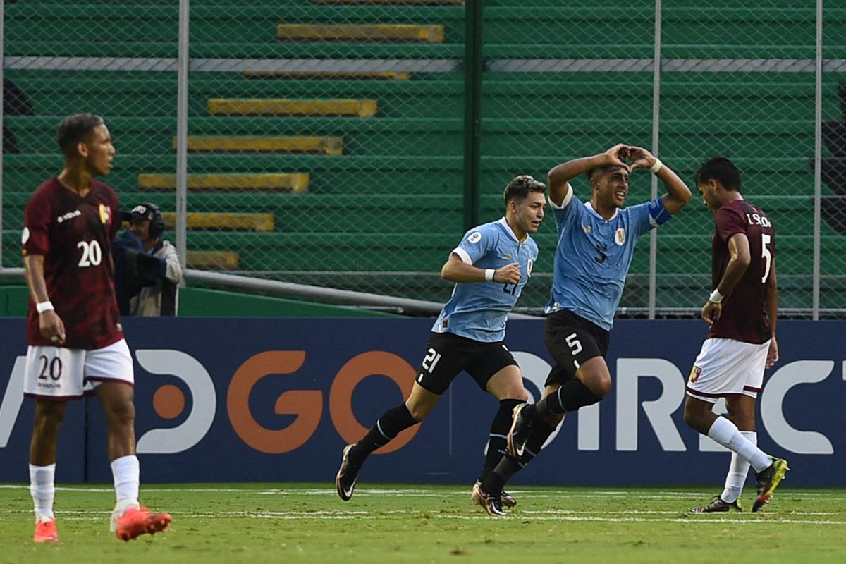 Uruguay 3-0 Venezuela en su segundo partido en la CONMEBOL SUB-20 - AUF