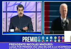 Maduro invita a Biden a “nuevo camino” en relaciones Venezuela-EEUU 