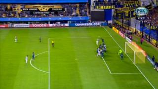 Boca Juniors vs. Cruzeiro: 'xeneizes' estuvieron a punto de recibir gol al minuto de juego | VIDEO