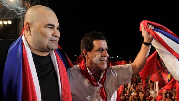 José Luis Chilavert presenta su candidatura a la presidencia de Paraguay. (Foto: AP)