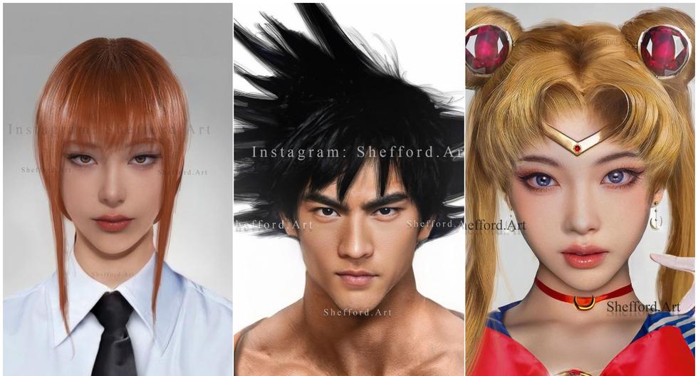 Artificial Intelligence brings popular anime characters to life including Goku and Sailor Moon
