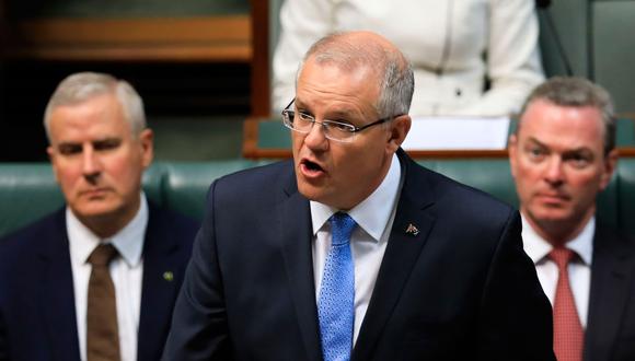 "Como nación les fallamos, los abandonamos y nos avergonzaremos siempre de eso", dijo el primer ministro australiano Scott Morrison. (AFP)